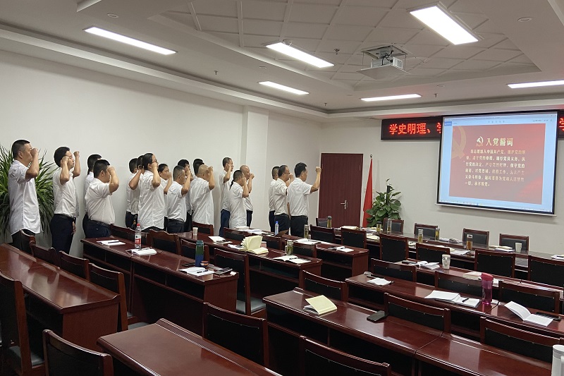 公司支部組織召開“學(xué)黨史、慶七一” 主題座談會